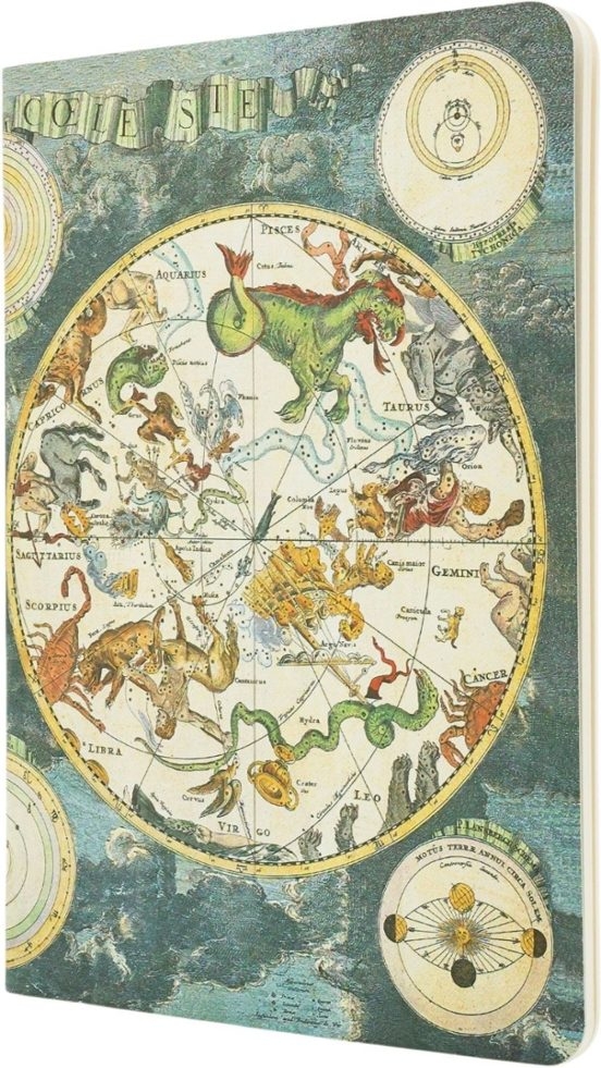 Cahier / Planisferio Celeste - Serie Cartografía Antigua/ A5