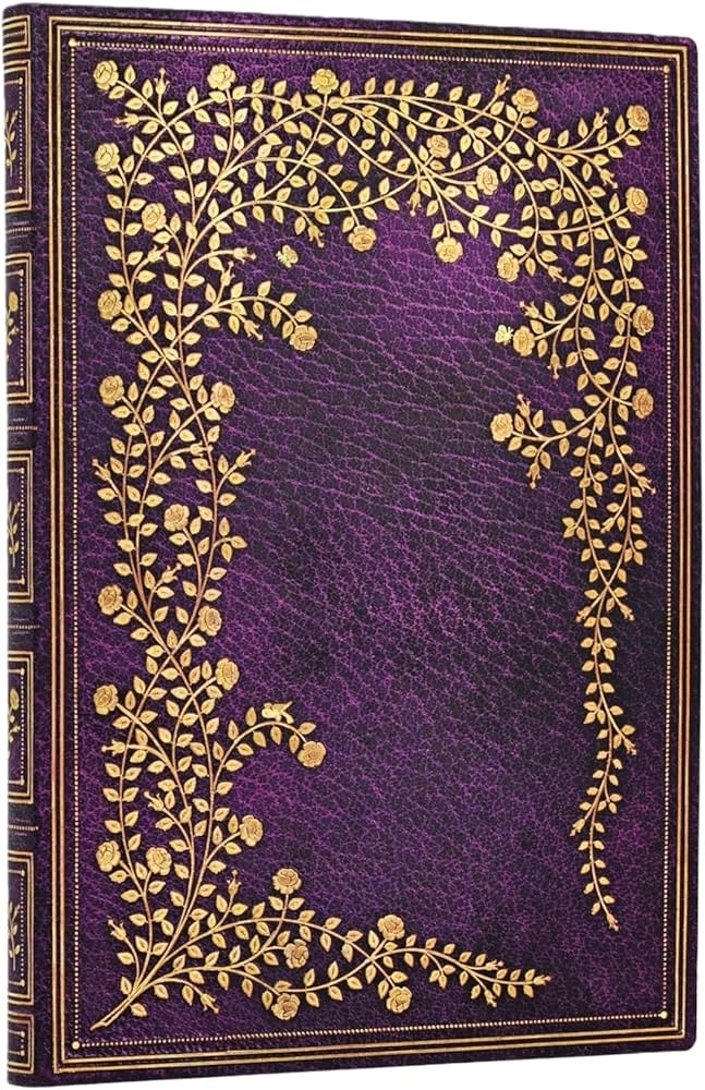 Cuaderno/ Rosa neoyorquina/ Raya - Colección Edad Dorada