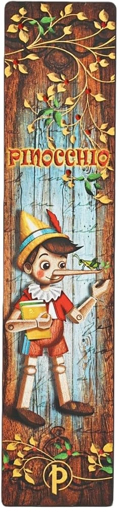 Marcapáginas/ Carlo Collodi, Pinocho - Colección Cuentos Populares