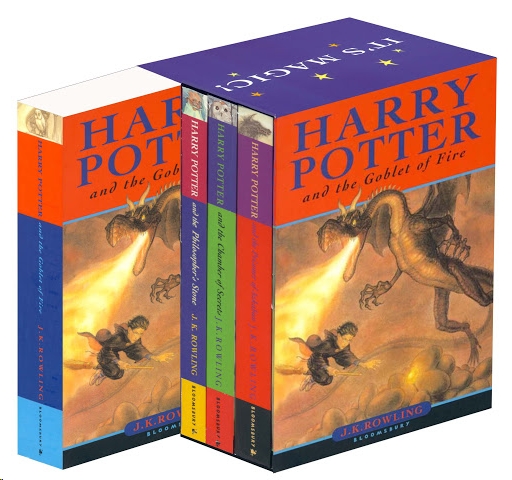 HP - Box set 4 x paperbacks