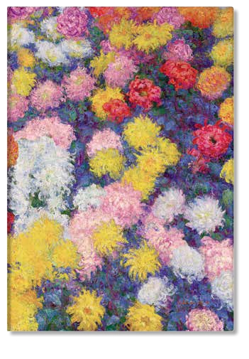 Cahier / Crisantemos de Monet - Serie Crisantemos de Monet / A6