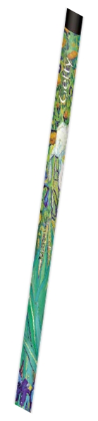 Lápices / Lirios de Van Gogh - Serie Lirios de Van Gogh