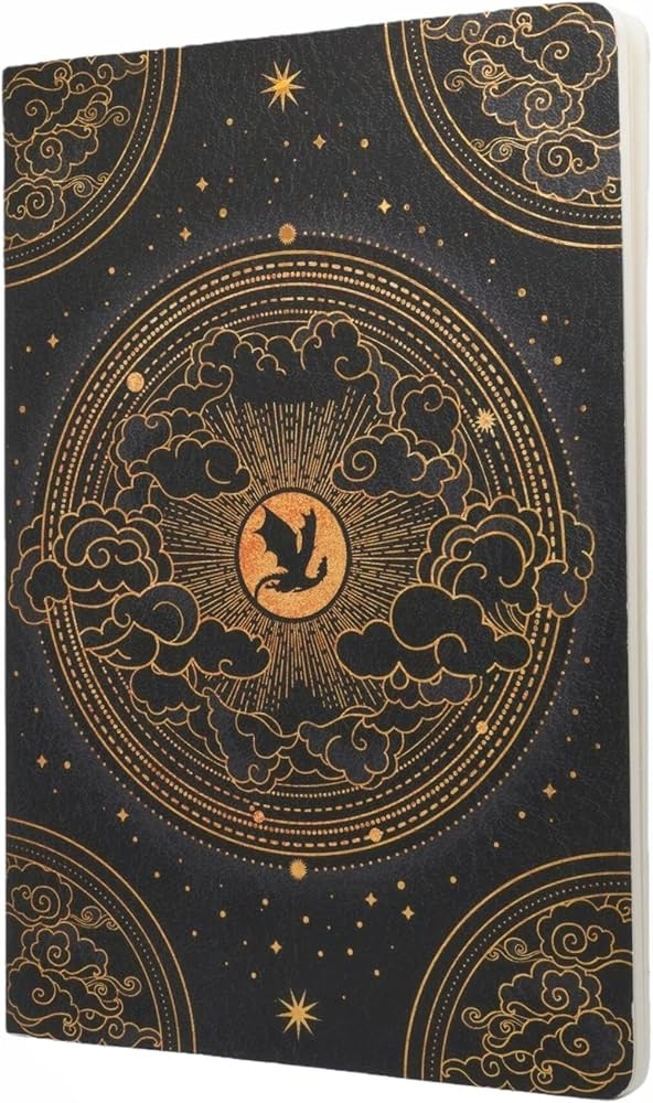 Cuaderno/ Sombras de Navarre/ Liso - Colección Empíreo de Rebecca Yarros