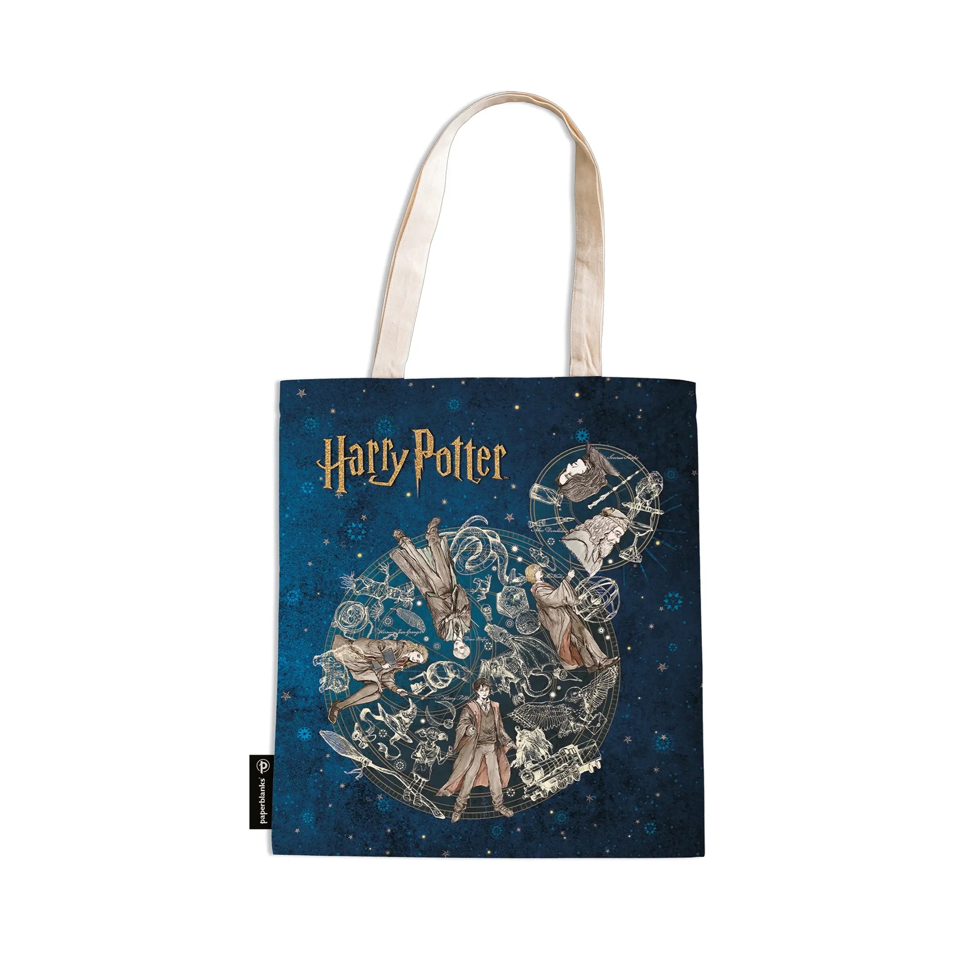 Bolsa/ Leyendas de Hogwarts/ Algodón - Colección Harry Potter