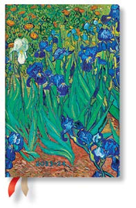 Agenda 2023-2024 18 meses / Lirios de Van Gogh - Colección del J. Paul Getty Museum / Mini