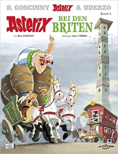 Asterix 08: Asterix bei den Briten (alemán)
