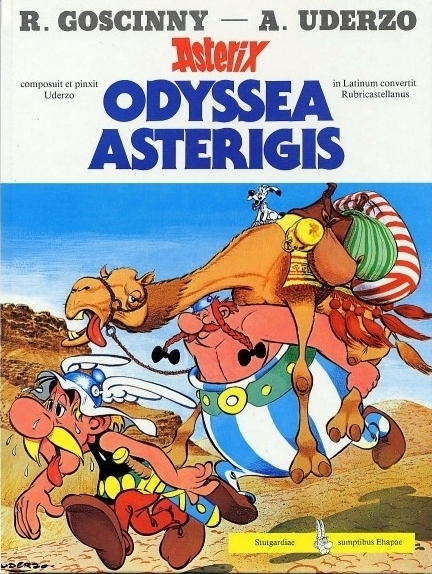 Asterix 10: Odyssea Asterigis (latin)