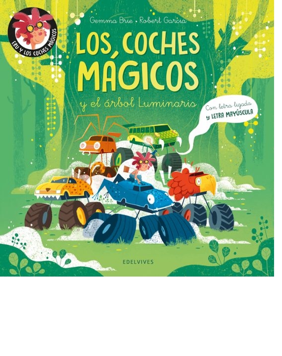 Los coches mágicos y el árbol Luminaris