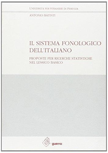 Sistema fonologico dell'italiano