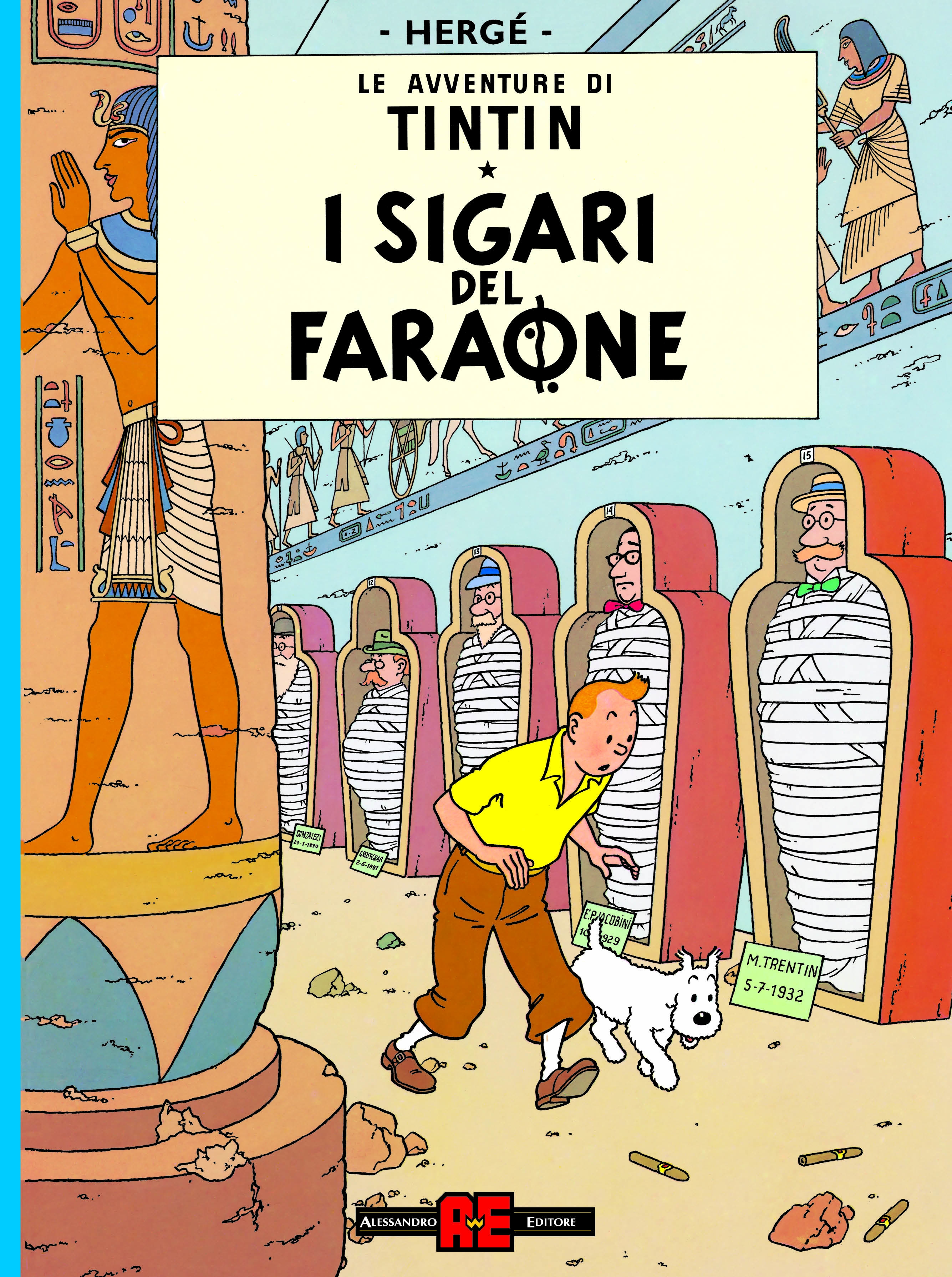 Tintin 03/ I sigari del faraone (italiano)