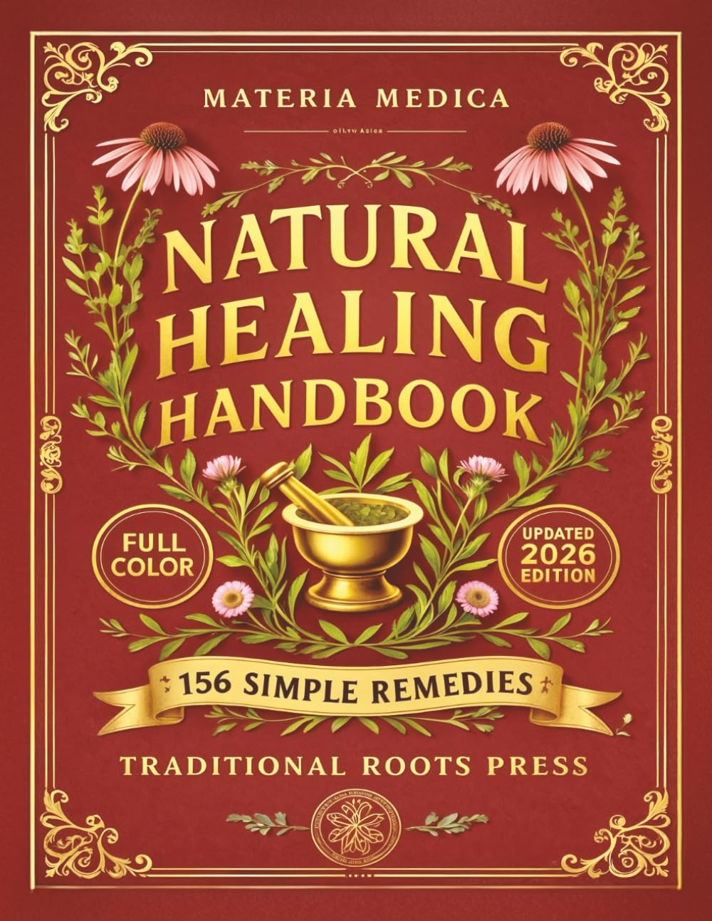 The Original Natural Healing Handbook: 156 Simple Herbal Remedies You Can Make at Home For Pain, Sle