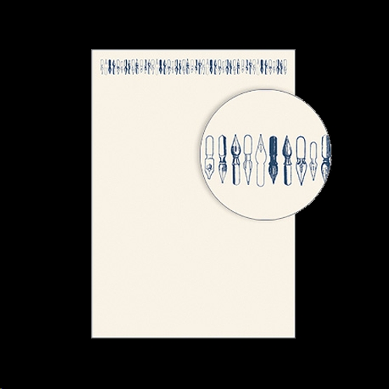 Papel de cartas y sobres / Pennini (12 uds.)