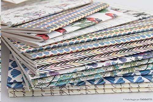 Caja de 100 hojas de papel decorativo de 50x70 cm.